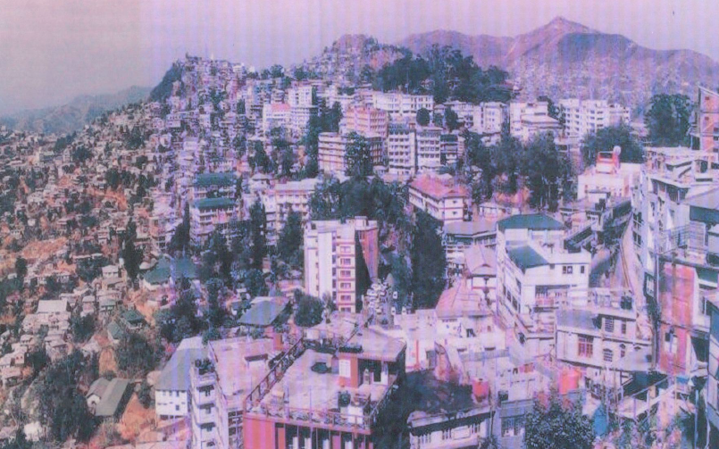 Urban sprawl study of Aizawl city